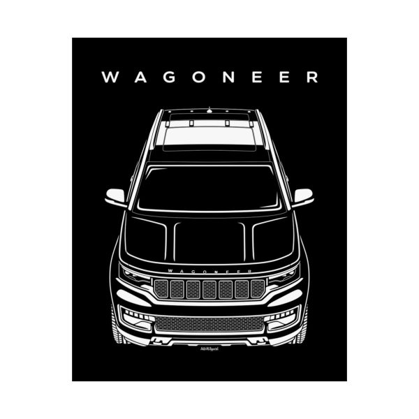 Jeep Wagoneer 2022-2024 Poster 16 x 20 inch by Auto Art Apparel
