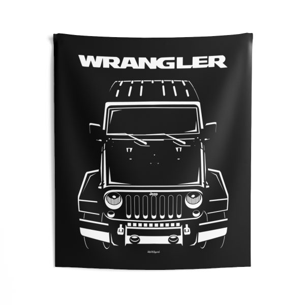 Jeep Wrangler 2007-2018 Tapestry 50 x 60 inch by Auto Art Apparel