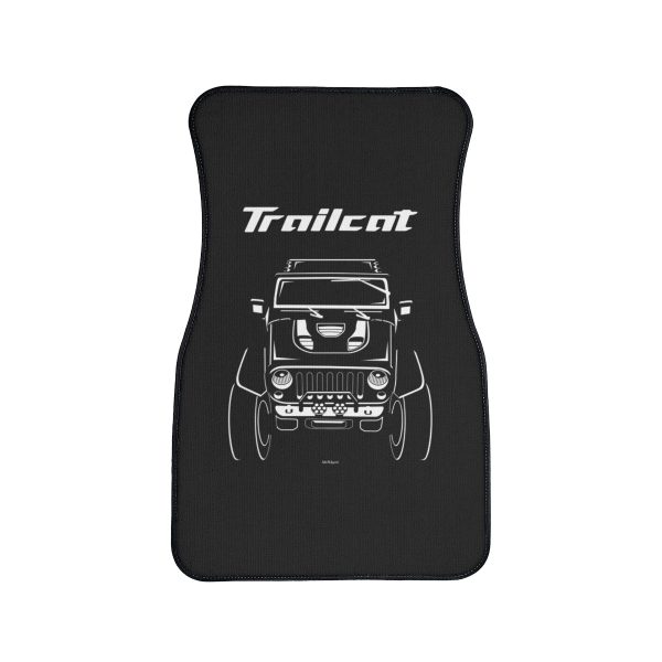 Jeep Wrangler Trailcat Car Mat Front Carpet Floor Mats by Auto Art Apparel