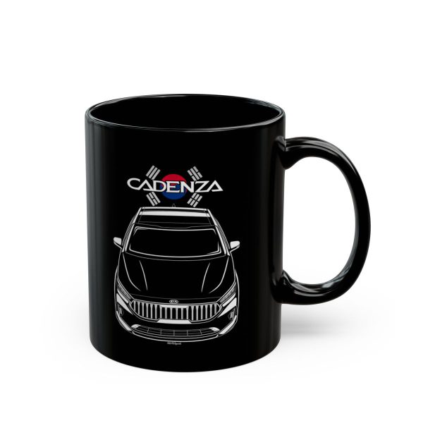 Kia Cadenza 2020-2021 Mug - Korea Flag Coffee Mug 11 oz by Auto Art Apparel