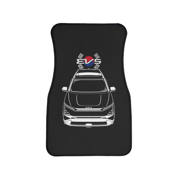 Kia EV5 Car Mat - Korea Flag Floor Mats Front Carpet Floor Mats by Auto Art Apparel