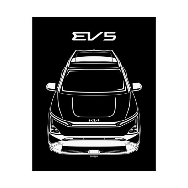 Kia EV5 Poster 16 x 20 inch by Auto Art Apparel