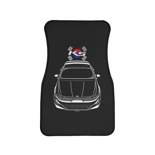 Kia Optima K5 2021-2024 Car Mat - Korea Flag Floor Mats Front Carpet Floor Mats by Auto Art Apparel
