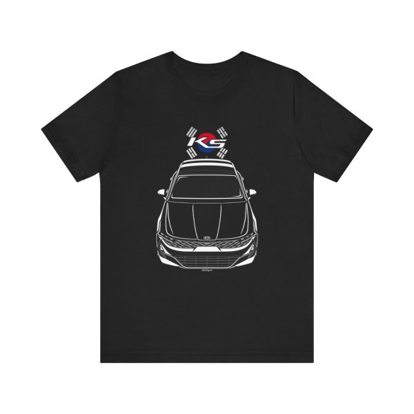 Kia Optima K5 2021-2024 T-shirt - Korea Flag Shirt by Auto Art Apparel