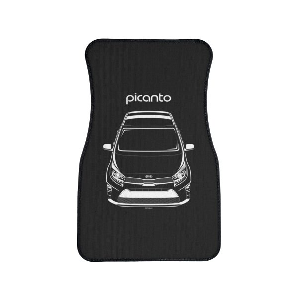 Kia Picanto 2021-2023 Car Mat Front Carpet Floor Mats by Auto Art Apparel