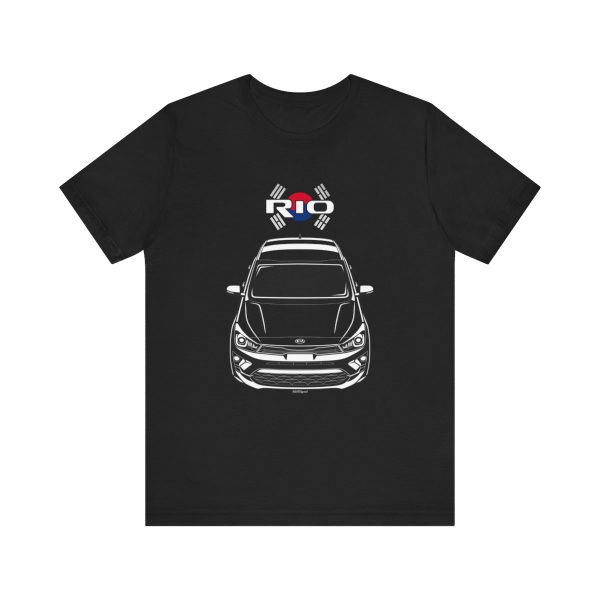 Kia Rio 2021-2023 T-shirt - Korea Flag Shirt by Auto Art Apparel