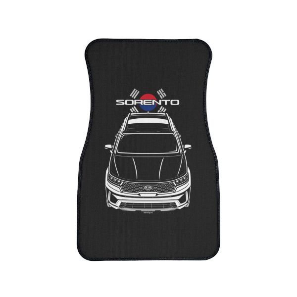 Kia Sorento 2021-2023 Car Mat - Korea Flag Floor Mats Front Carpet Floor Mats by Auto Art Apparel