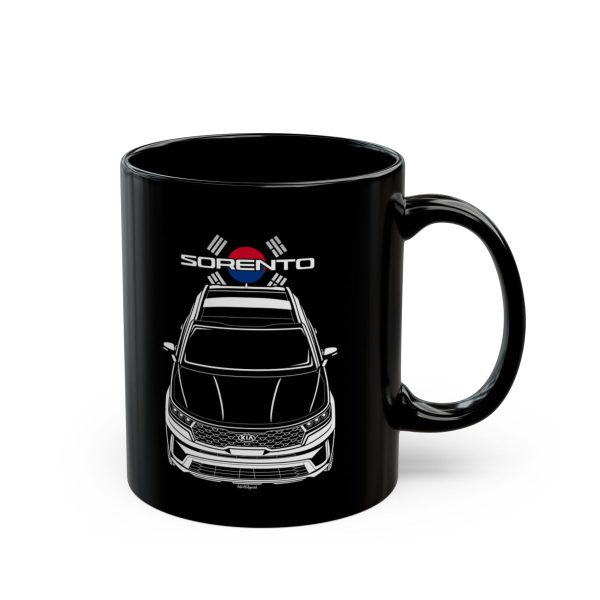 Kia Sorento 2021-2023 Mug - Korea Flag Coffee Mug 11 oz by Auto Art Apparel