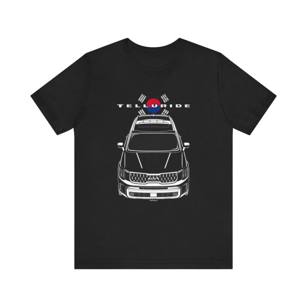 Kia Telluride 2023-2025 T-shirt - Korea Flag Shirt by Auto Art Apparel