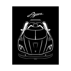 Koenigsegg Agera Poster 16 x 20 inch by Auto Art Apparel