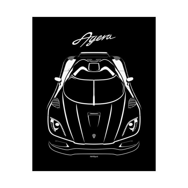 Koenigsegg Agera Poster 16 x 20 inch by Auto Art Apparel