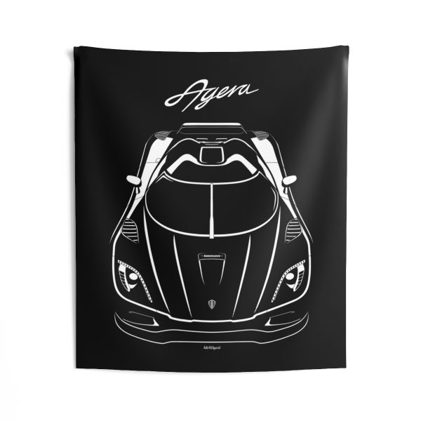 Koenigsegg Agera Tapestry 50 x 60 inch by Auto Art Apparel