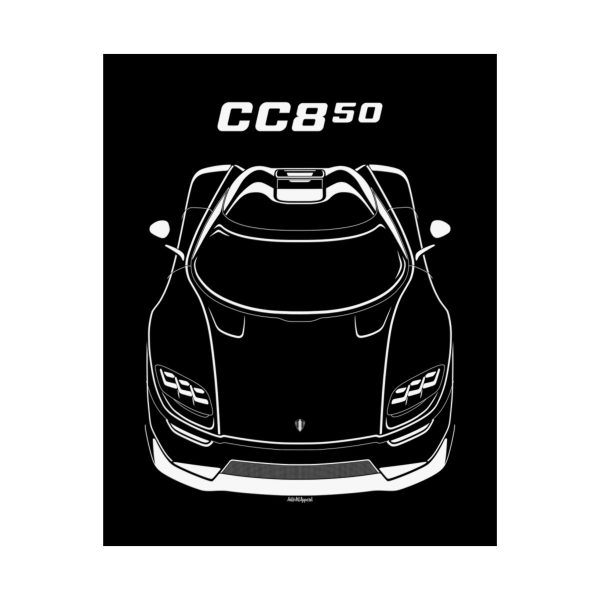 Koenigsegg CC850 Poster 16 x 20 inch by Auto Art Apparel