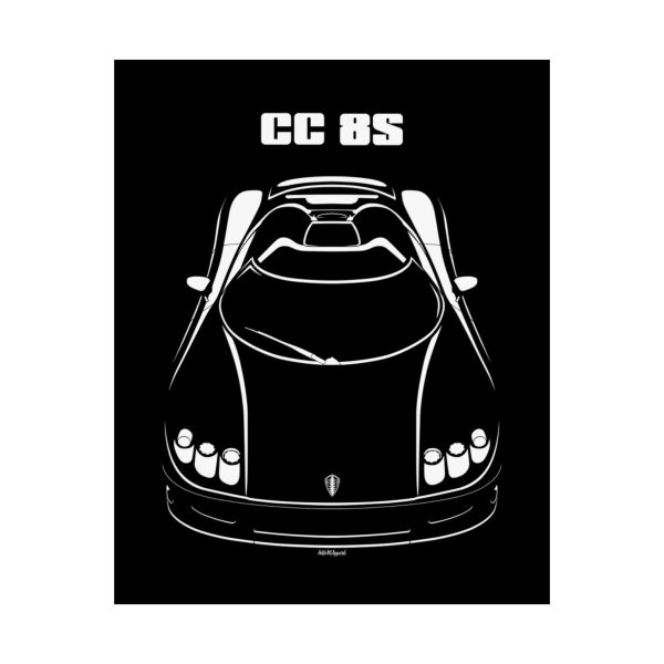 Koenigsegg CC8S Poster 16 x 20 inch by Auto Art Apparel