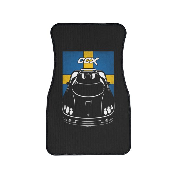 Koenigsegg CCX Car Mat - Sweden Flag Floor Mats Front Carpet Floor Mats by Auto Art Apparel