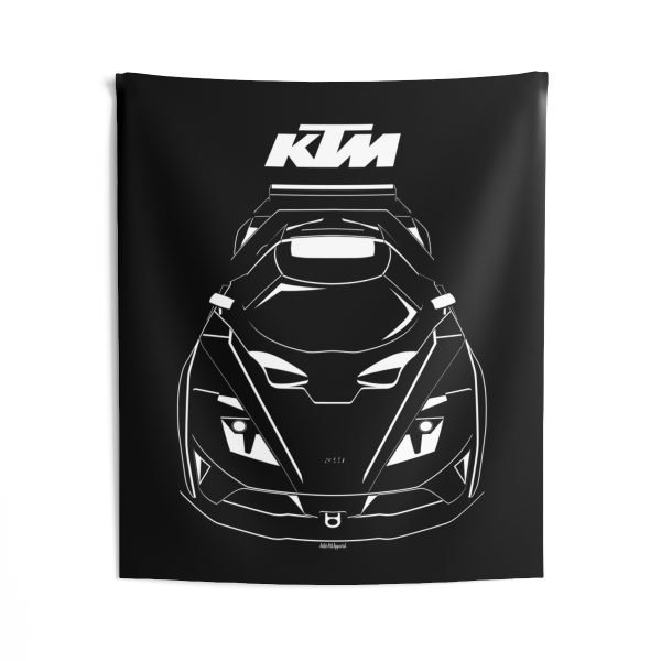 KTM X BOW GT4 Tapestry 50 x 60 inch by Auto Art Apparel