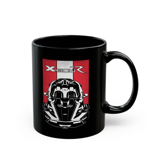 KTM X BOW R Mug - Austria Flag Coffee Mug 11 oz by Auto Art Apparel