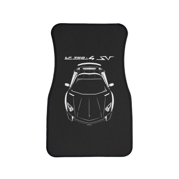 Lamborghini Aventador Superveloce Car Mat Front Carpet Floor Mats by Auto Art Apparel