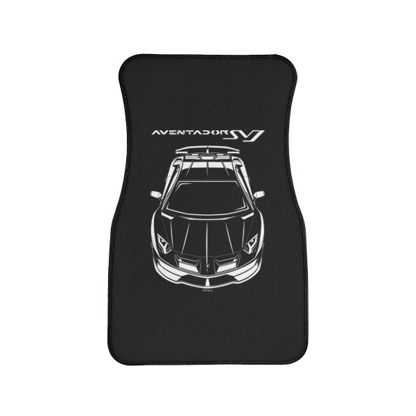 Lamborghini Aventador SVJ Car Mat Front Carpet Floor Mats by Auto Art Apparel