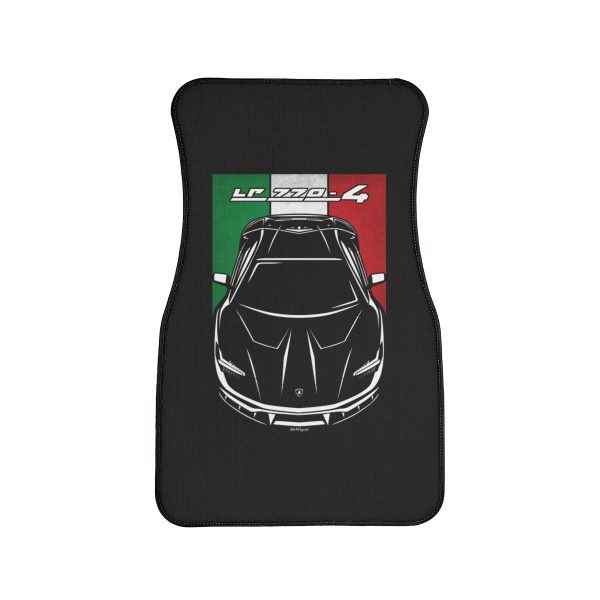 Lamborghini Centenario Car Mat - Italy Flag Floor Mats Front Carpet Floor Mats by Auto Art Apparel