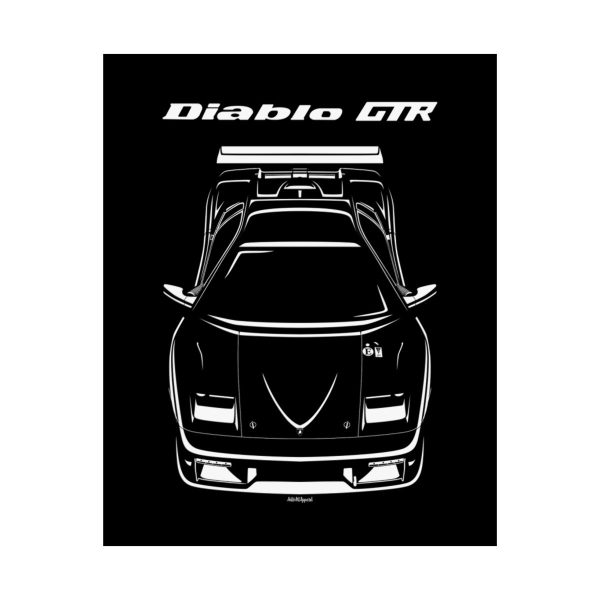 Lamborghini Diablo GTR Poster 16 x 20 inch by Auto Art Apparel