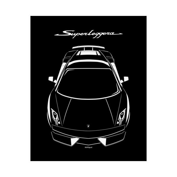 Lamborghini Gallardo LP 570-4 Superleggera Poster 16 x 20 inch by Auto Art Apparel