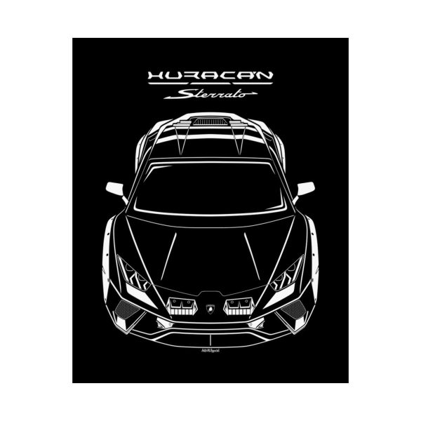 Lamborghini Huracan Sterrato Poster 16 x 20 inch by Auto Art Apparel