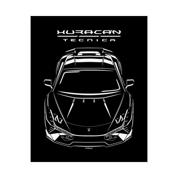 Lamborghini Huracan Tecnica Poster 16 x 20 inch by Auto Art Apparel
