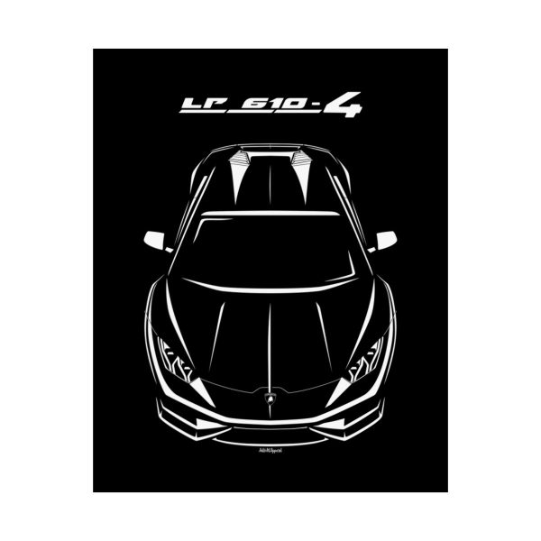 Lamborghini Huracn LP 610-4 Poster 16 x 20 inch by Auto Art Apparel