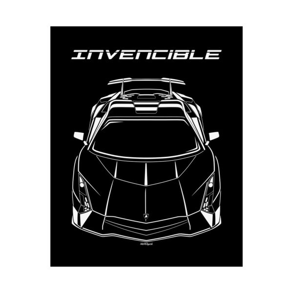 Lamborghini Invencible Poster 16 x 20 inch by Auto Art Apparel