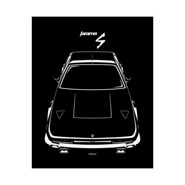 Lamborghini Jarama S Poster 16 x 20 inch by Auto Art Apparel