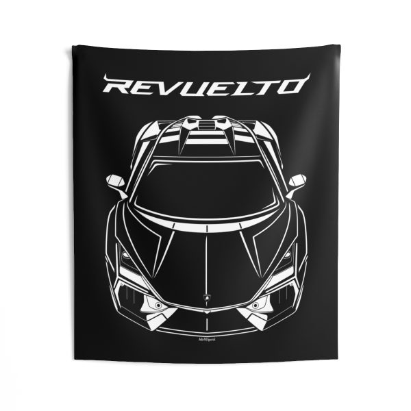 Lamborghini Revuelto Tapestry 50 x 60 inch by Auto Art Apparel