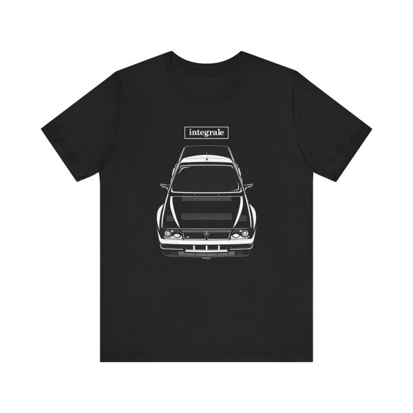 Lancia Delta HF Integrale EVO T-shirt Black by Auto Art Apparel
