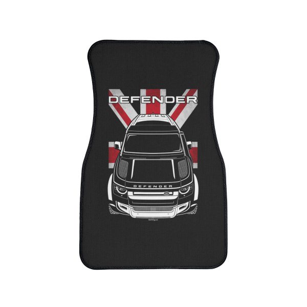 Land Rover Defender 110 X Car Mat - UK Flag Floor Mats Front Carpet Floor Mats by Auto Art Apparel