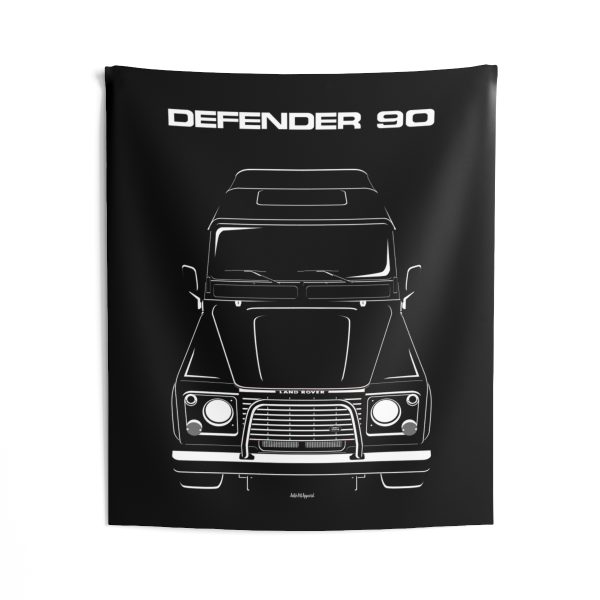 Land Rover Defender 90 1985-1990 Tapestry 50 x 60 inch by Auto Art Apparel