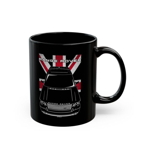Land Rover Range Rover 2010-2012 Mug - UK Flag Coffee Mug 11 oz by Auto Art Apparel