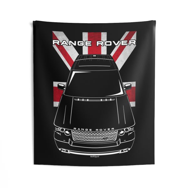 Land Rover Range Rover 2010-2012 Tapestry - UK Flag Wall Art 50 x 60 inch by Auto Art Apparel