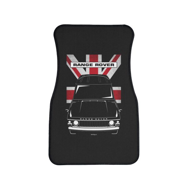 Land Rover Range Rover Classic Car Mat - UK Flag Floor Mats Front Carpet Floor Mats by Auto Art Apparel