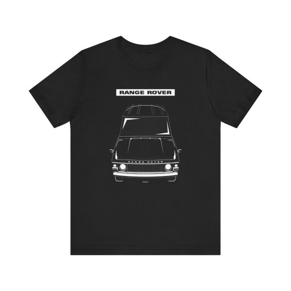Land Rover Range Rover Classic T-shirt Black by Auto Art Apparel
