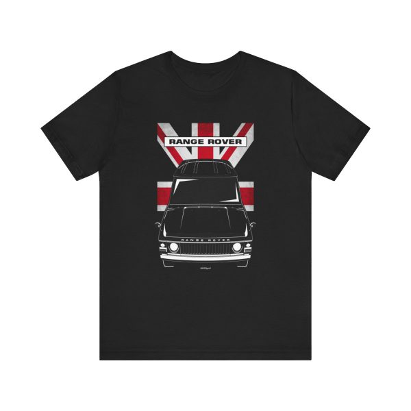 Land Rover Range Rover Classic T-shirt - UK Flag Shirt by Auto Art Apparel