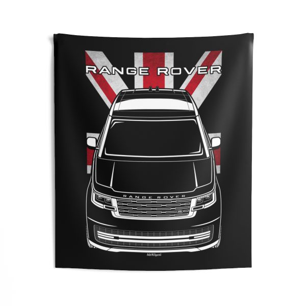 Land Rover Range Rover LWB 2022-2025 Tapestry - UK Flag Wall Art 50 x 60 inch by Auto Art Apparel
