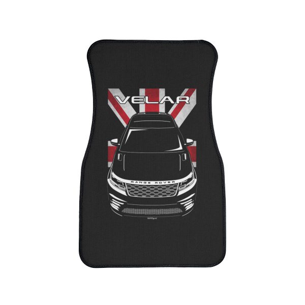 Land Rover Range Rover Velar 2018-2022 Car Mat - UK Flag Floor Mats Front Carpet Floor Mats by Auto Art Apparel