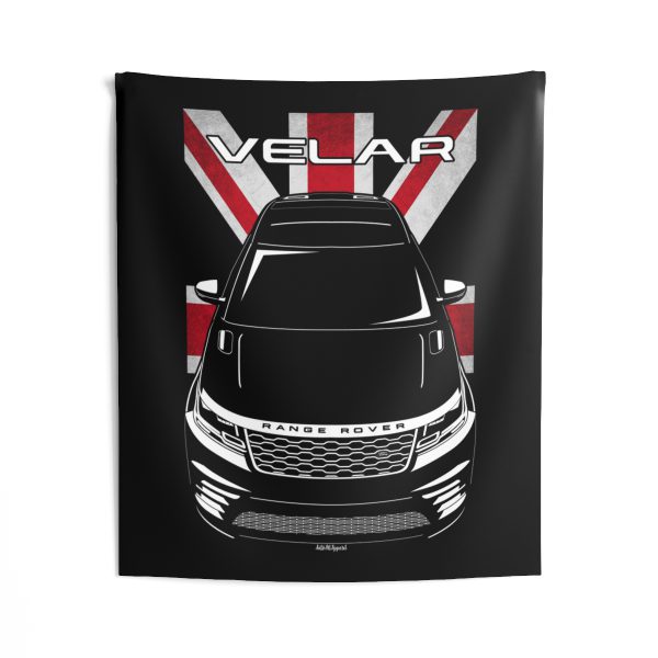 Land Rover Range Rover Velar 2018-2022 Tapestry - UK Flag Wall Art 50 x 60 inch by Auto Art Apparel