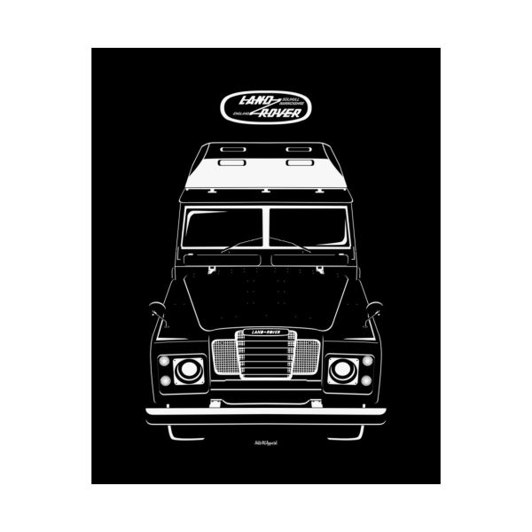 Land Rover Series 3 Poster 16 x 20 inch by Auto Art Apparel