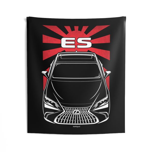 Lexus ES 2022-2024 Tapestry - JDM Wall Art 50 x 60 inch by Auto Art Apparel