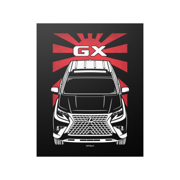 Lexus GX 2020-2023 Poster - JDM Print 16 x 20 inch by Auto Art Apparel