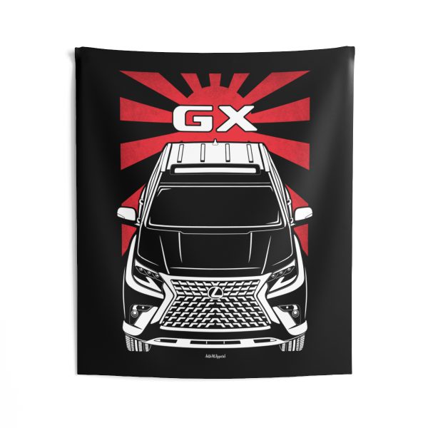 Lexus GX 2020-2023 Tapestry - JDM Wall Art 50 x 60 inch by Auto Art Apparel