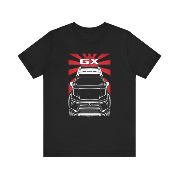 Lexus GX 2024-2025 T-shirt - JDM Shirt Black by Auto Art Apparel