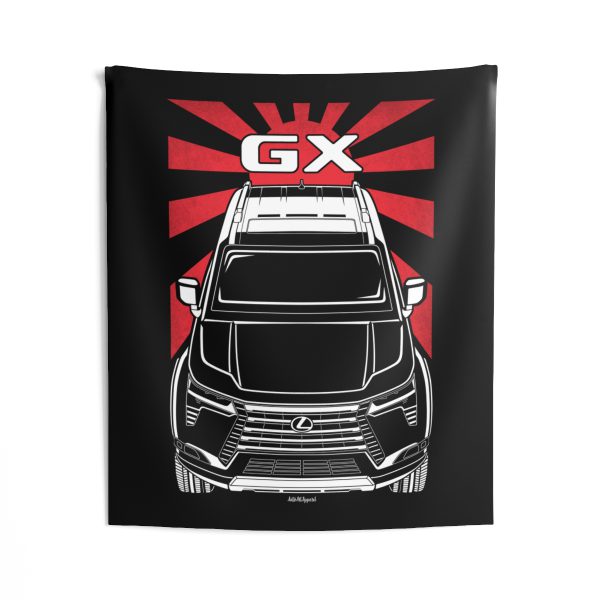 Lexus GX 2024-2025 Tapestry - JDM Wall Art 50 x 60 inch by Auto Art Apparel
