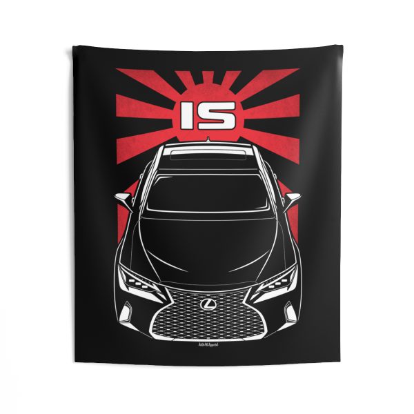 Lexus IS 2021-2024 Tapestry - JDM Wall Art 50 x 60 inch by Auto Art Apparel